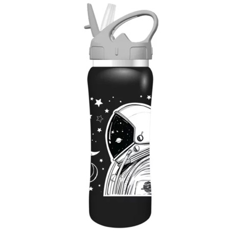 Bouteille à Eau MUST Fly To Space en Acier Inoxydable 500ml - Réf.585698