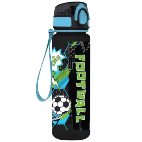 Bouteille à Eau MUST PCTG 650ml avec échelle de graduation Football - Réf.585685