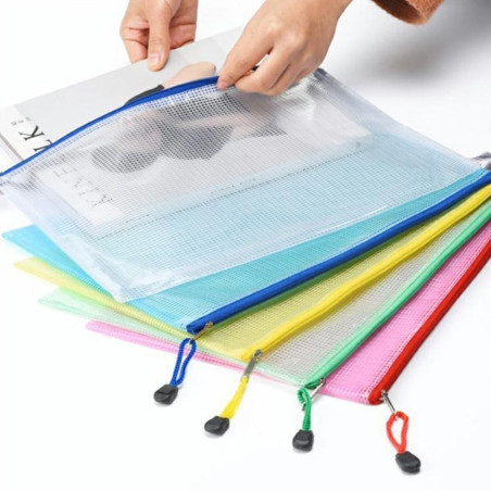 Pochette En Plastique A4 Zip Benge BG-A1166