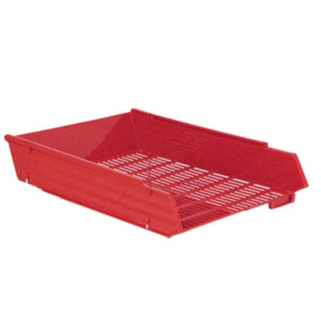Bac À Courrier Faibo Plastique Rouge Bordeaux