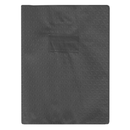 Protège-Cahier En Pvc Diamant 17x22, Noir - Purple