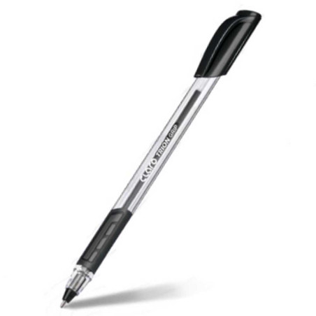 Stylo à Bille Trion Grip, Noir - Claro