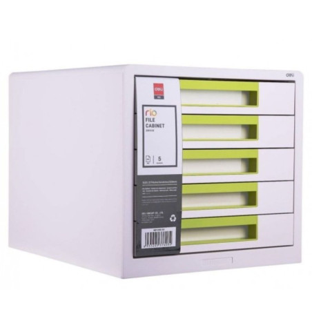 Bloc De 4 Tiroirs Deli - Réf. EZ01053 Vert