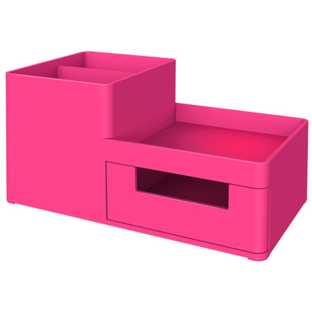 Porte Accessoires De Bureau Deli- Réf. EZ25140 Rose