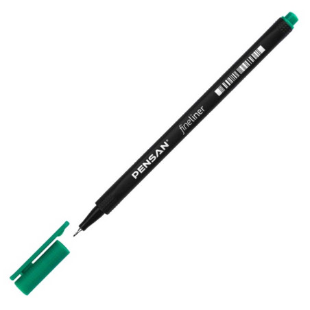 Stylo Feutre Pointe Fine, Vert - Pensan