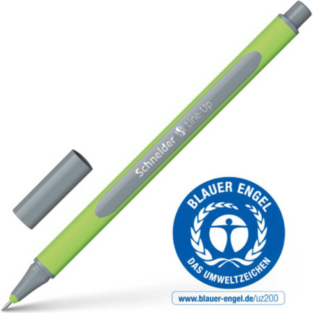 Stylo Feutre Pointe Fine Line Up 0.4mm, Gris - Schneider