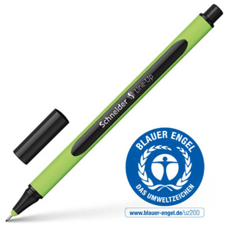 Stylo Feutre Pointe Fine Line Up 0.4mm, Noir - Schneider