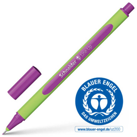 Stylo Feutre Pointe Fine Line Up 0.4mm, Violet - Schneider
