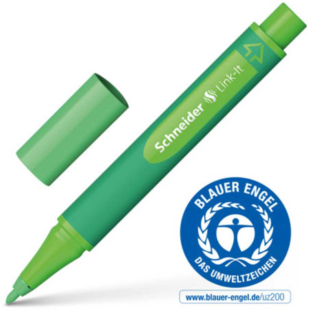 Stylo Fibre Link-It 1 mm, Vert Montagne - Schneider