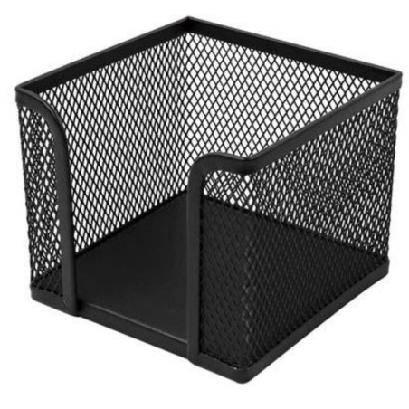 Porte charge Cube Papier Métal Noir