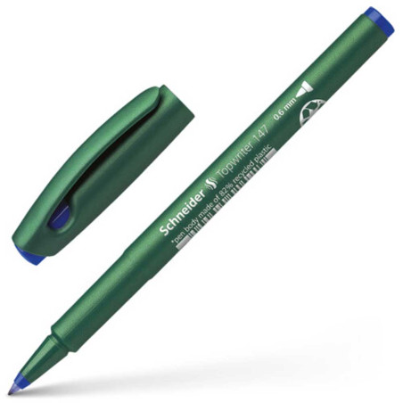 Stylo Fibre Topwriter 147, Bleu - Schneider
