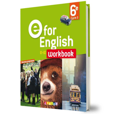 E for English 6e A1/A2 - Workbook
