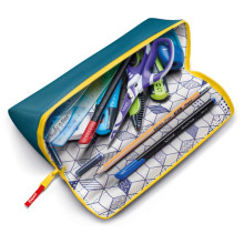 Trousse Open XXL Double Face Basic Vert, Maped - Réf.931902 2