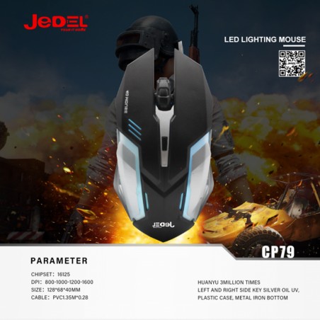 Souris LED Jedel - Réf.CP79