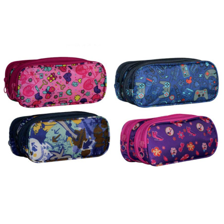 Trousse Extensible 2 Compartiments, Cool School - Réf.018