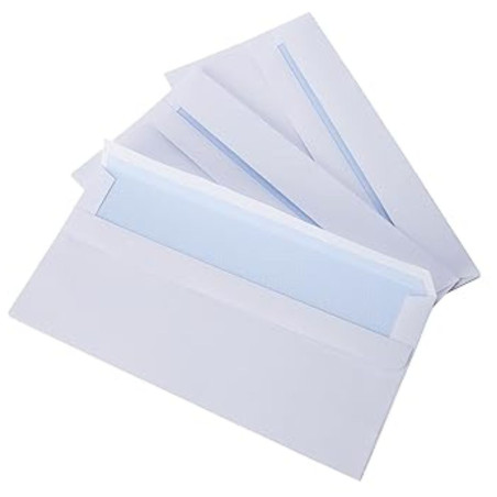 Enveloppe Blanc 110/220 Mm
