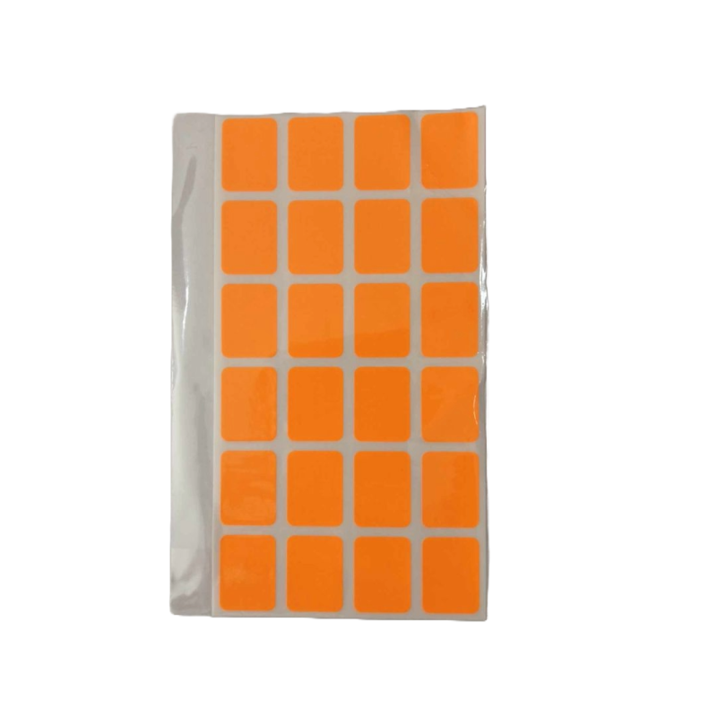 Pochette Etiquettes Orange Fluo Autocollante 15 20 mm Etiquettes chez Alkirtas Tunisie