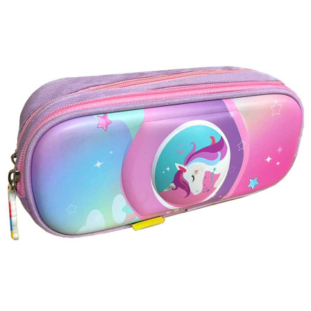 Trousse Happy 2 Compartiments, Unicorn - Réf.P003
