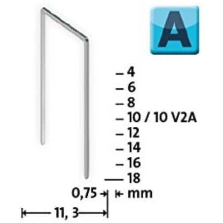 Agrafes Novus 53/8 P2000