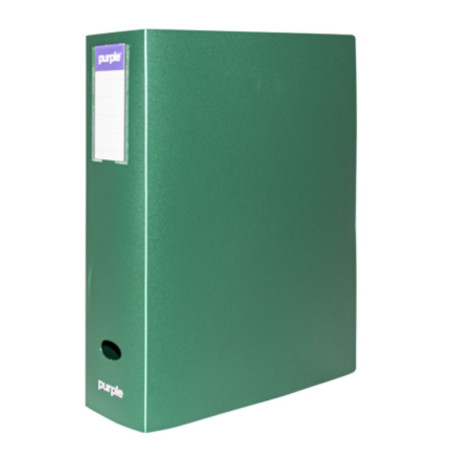 Boite De Classement En Plastique Dos 80mm ESSENTIAL Vert