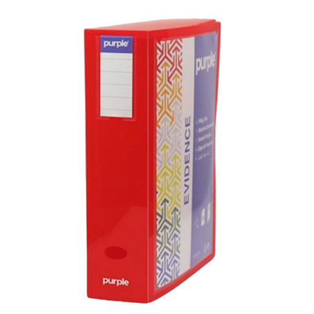 Boite De Classement Personnalisable Dos 60mm EVIDENCE Rouge
