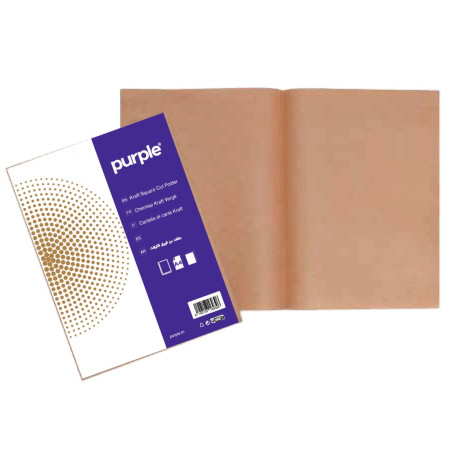 Paquet De 30 Chemises Kraft Essential Purple