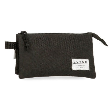 Trousse Always On The Move Black, 3 Compartiments - Movom