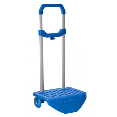 Chariot Sac à Dos Scolaire, Bleu Navy - Movom