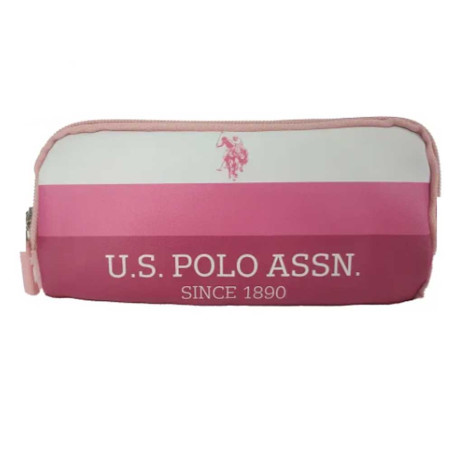 Trousse 2 Compartiments, Falcon Pink - Us Polo