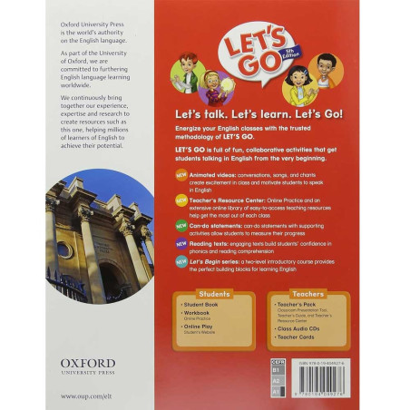 Let's Go 5th Edition Work Book Level 1