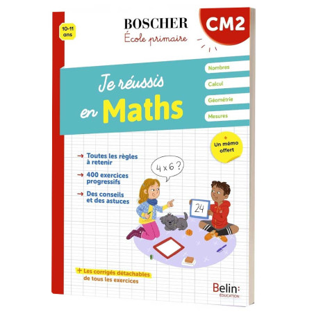 Je Réussis En Maths CM2 - Boscher Ecole Primaire - Belin Education