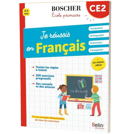 Je Réussis En Français CE2 - Boscher Ecole Primaire - Belin Education