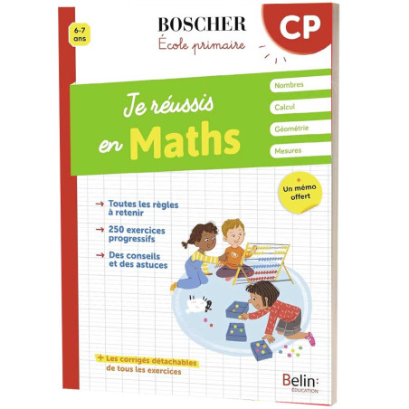 Je Réussis En Maths CP - Boscher Primaire - Belin Education