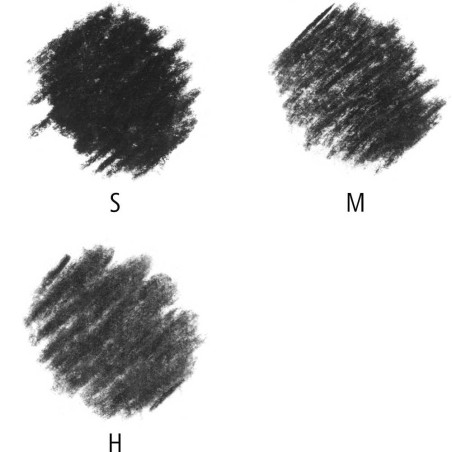 CRAYON FUSAIN STD P3