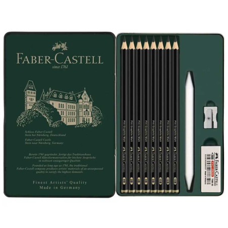 Set de Crayons Pitt Graphite Matt - Faber Castell