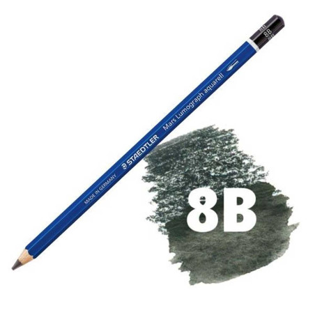 Crayon Graphite Noir Mars Lumograph 8B - Staedtler