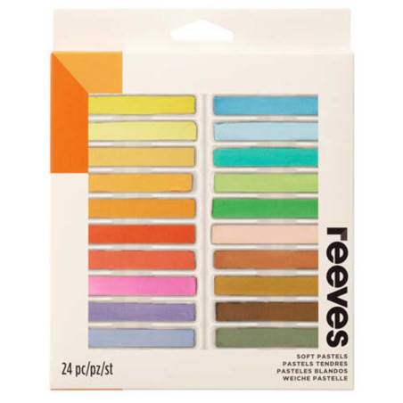 Lot de 24 Pastels Tendres - Reeves