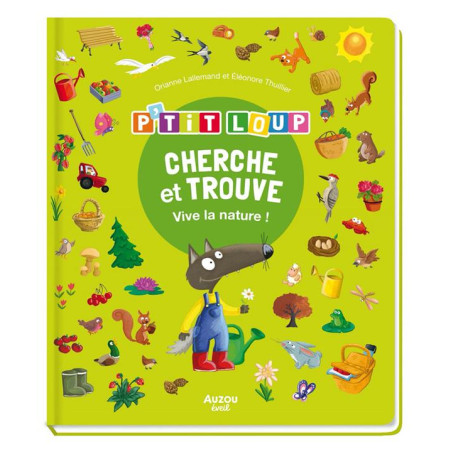 P'tit Loup, Cherche et trouve - vive la nature ! - Auzou