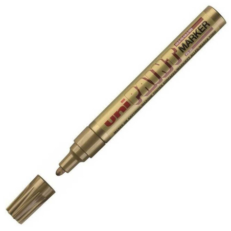 Marqueur Permanent Paint Doré, 2.8mm - Uniball