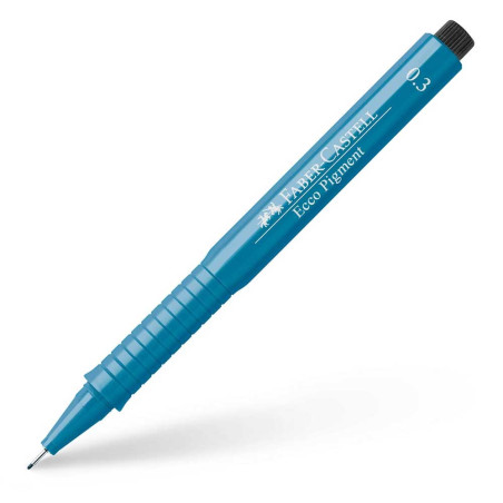 Stylo Capillaire Ecco Pigment 0.3 mm, bleu - Faber-Castell