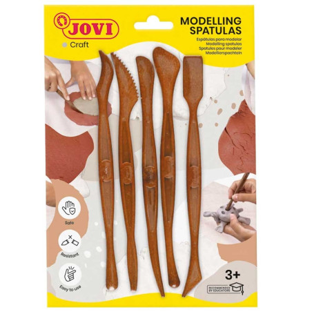 Set de 5 Spatules de Modelage d'argile - Jovi