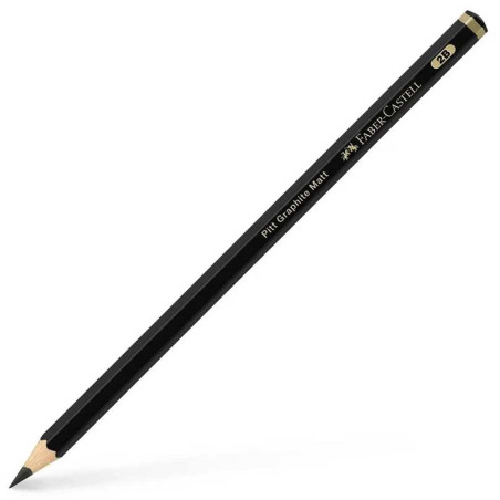 Crayon Pitt Graphite Matt 2B, Faber-Castell