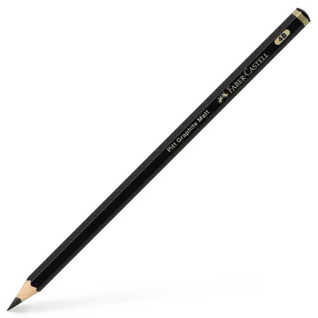Crayon Pitt Graphite Matt 4B, Faber-Castell