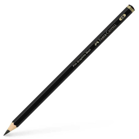 Crayon Pitt Graphite Matt 8B, Faber-Castell