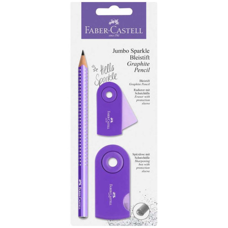 Coffret De Crayons Graphite Epais, Faber-Castell