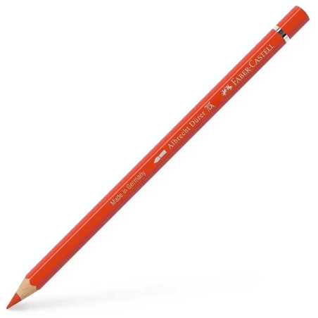 Crayon Aquarellable Albrecht Dürer Rouge Cadmium Clair, Faber-Castell - Réf.117617