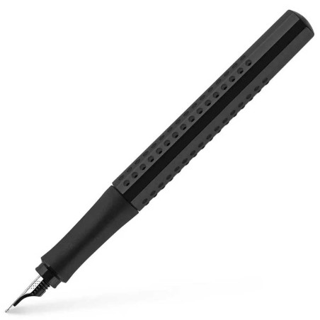 Stylo-Plume Grip 2010 M Noir, Faber-Castell - Réf.140816