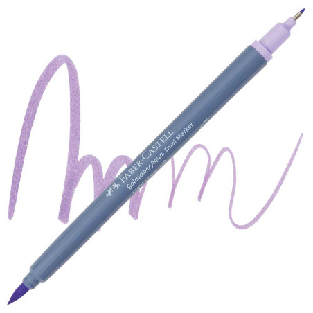 Feutre Aquarelle Goldfaber Double Pointe 139 Violet Clair - Faber-Castell