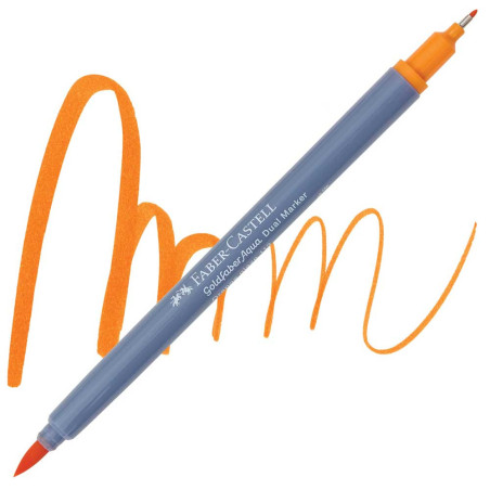 Feutre Aquarelle Goldfaber Double Pointe 113 Glaçage à L'orange - Faber-Castell