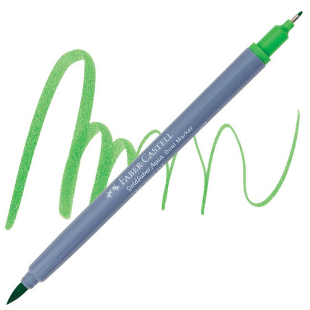 Feutre Aquarelle Goldfaber Double Pointe 112 Vert Feuille - Faber-Castell
